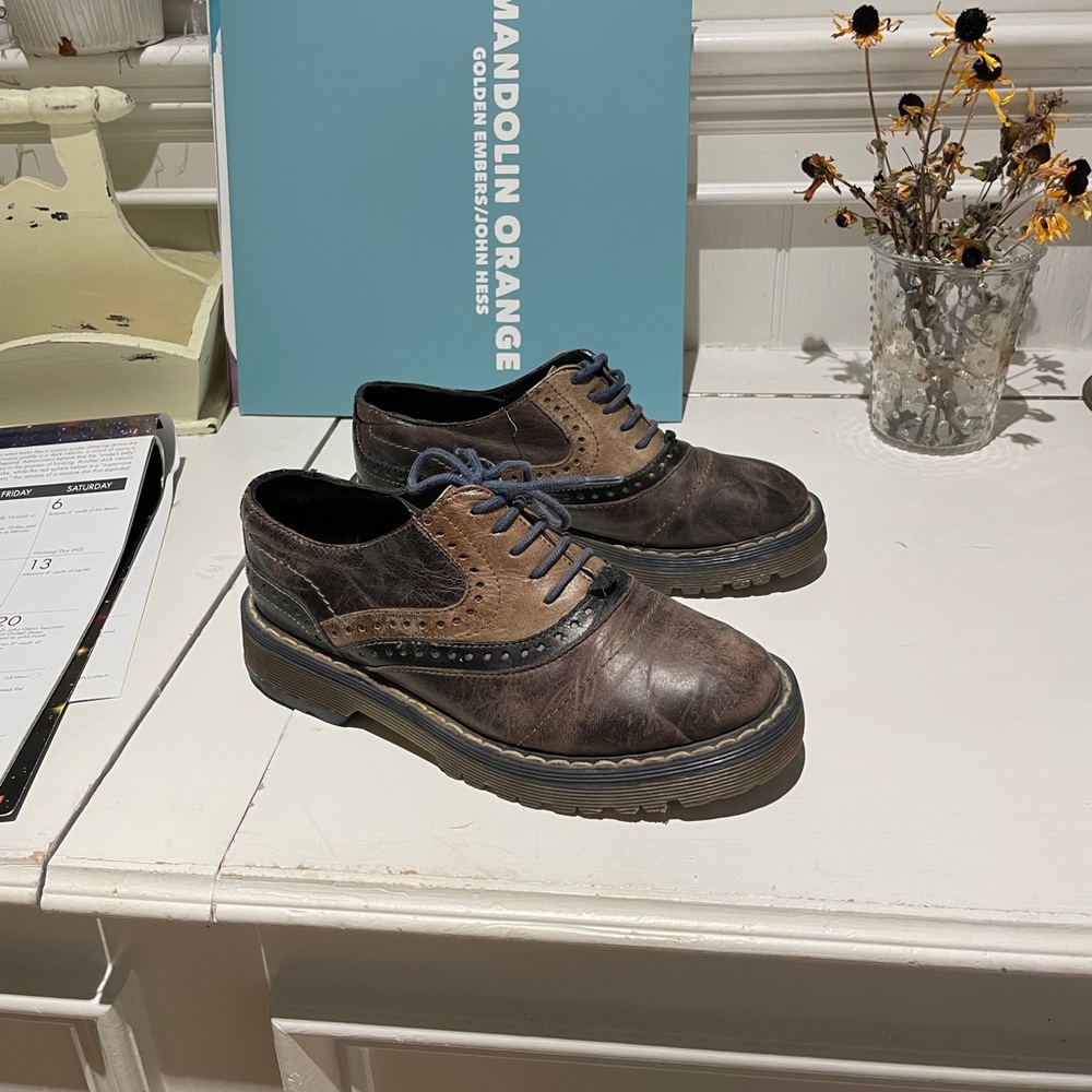 Cotelac brown leather Oxford’s